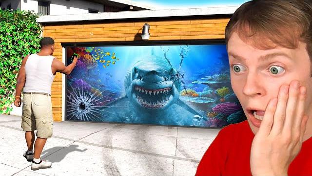 Gta 5 - upgrading franklin's garage into a fish tank! Gta 5 - upgrading franklin's garage into a fish tank!