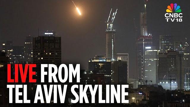 Live view of tel aviv: skyline view after iran's retaliatory attack on israel | middle east | n18g Live view of tel aviv: skyline view after iran's retaliatory attack on israel | middle east | n18g