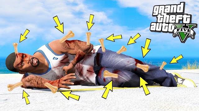 Я сломал франклину все кости!! - gta 5 эксперименты (моды гта 5) Я сломал франклину все кости!! - gta 5 эксперименты (моды гта 5)