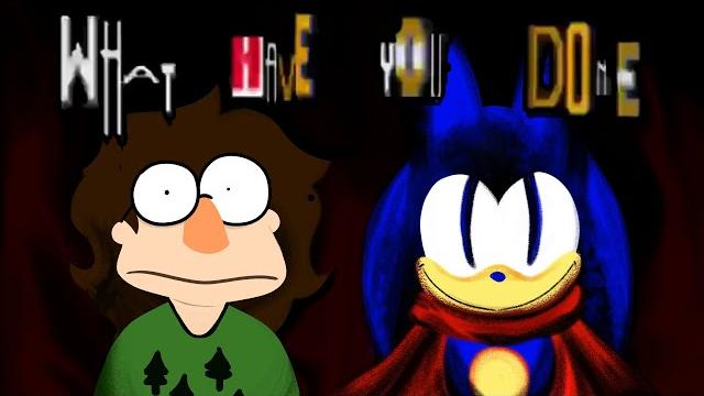The digital horror of sonic chaos incarnate The digital horror of sonic chaos incarnate