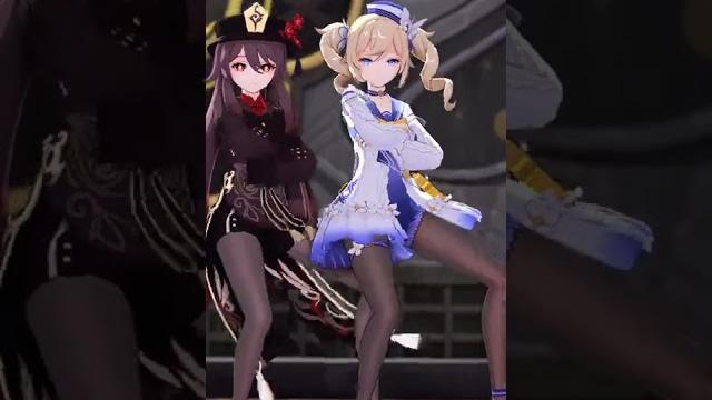 【genshin impact】hu tao and barbara 【genshin impact】hu tao and barbara