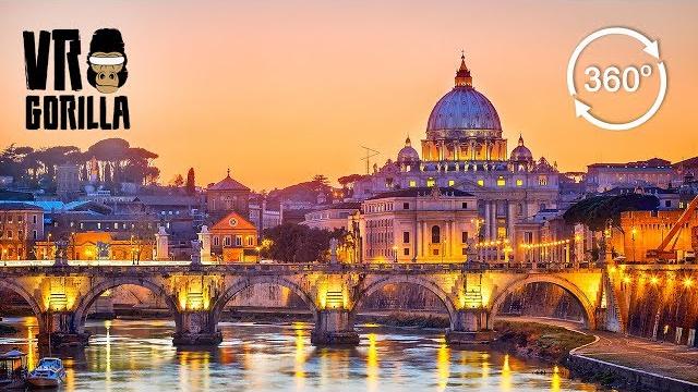Rome: a guided city tour - 360 vr video (short) Rome: a guided city tour - 360 vr video (short)