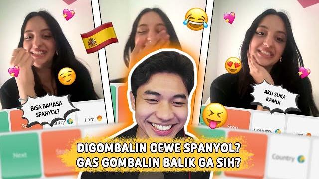 When a sweet talker gets sweet talked back by a spanish girl wkwkwkwk - ome.tv international When a sweet talker gets sweet talked back by a spanish girl wkwkwkwk - ome.tv international