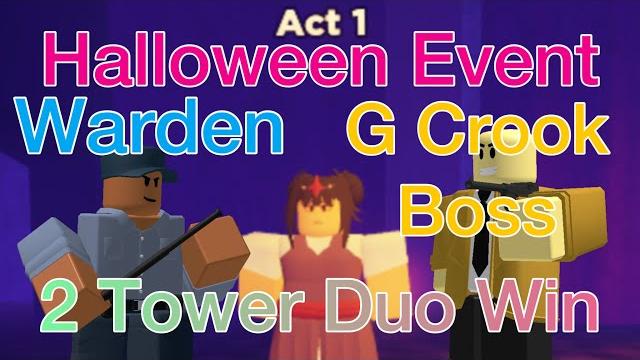 Act 1 duo 2 tower triumph halloween tds Act 1 duo 2 tower triumph halloween tds