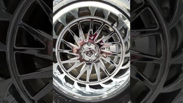 Chrome tis on a gloss black denali. Chrome tis on a gloss black denali.