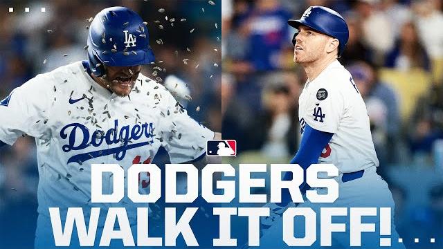 Dodgers comeback! max muncy ties it in the 9th! freddie freeman walks it off in the 10th! Dodgers comeback! max muncy ties it in the 9th! freddie freeman walks it off in the 10th!