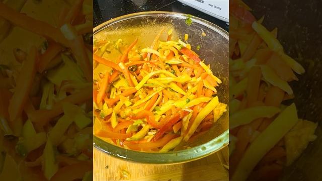 Mango carrot salad #healthy #recipe #easyrecipe Mango carrot salad #healthy #recipe #easyrecipe