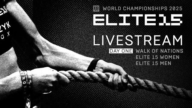 Live | day 1 | hyrox chicago worlds 2025 | elite 15 singles Live | day 1 | hyrox chicago worlds 2025 | elite 15 singles