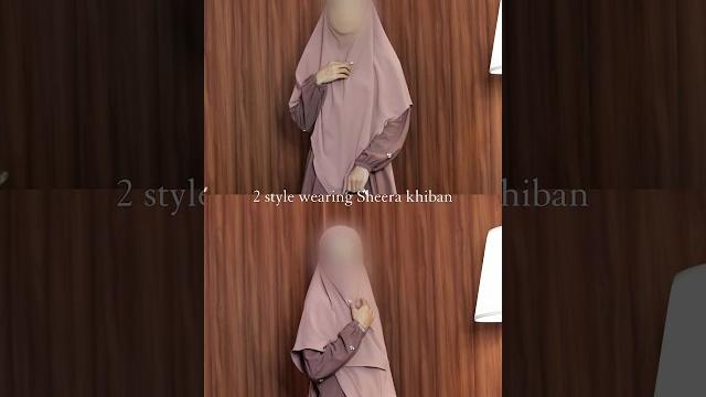 Styling sheera khiban favoritmu with a cadar our without a cadar order via wa 0816244043 #abaya Styling sheera khiban favoritmu with a cadar our without a cadar order via wa 0816244043 #abaya