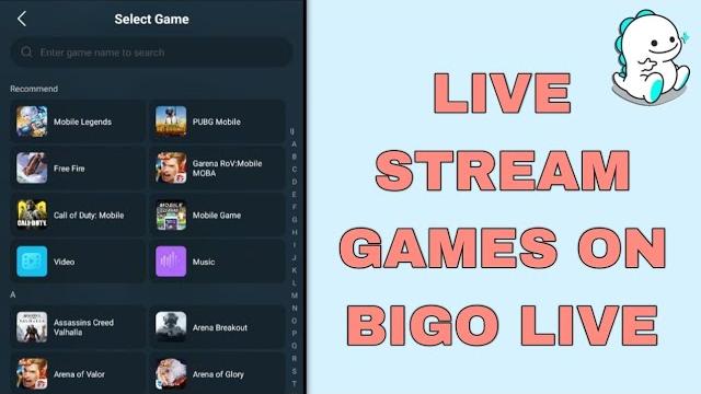 How to live stream games on bigo live 2025 How to live stream games on bigo live 2025