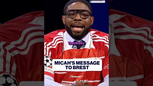 Micah richards has a message for brest Micah richards has a message for brest