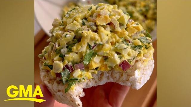 Try this egg salad hack at home l gma Try this egg salad hack at home l gma