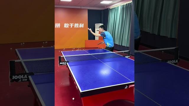 速度和旋转可以同时进行吗#乒乓球视频 速度和旋转可以同时进行吗#乒乓球视频