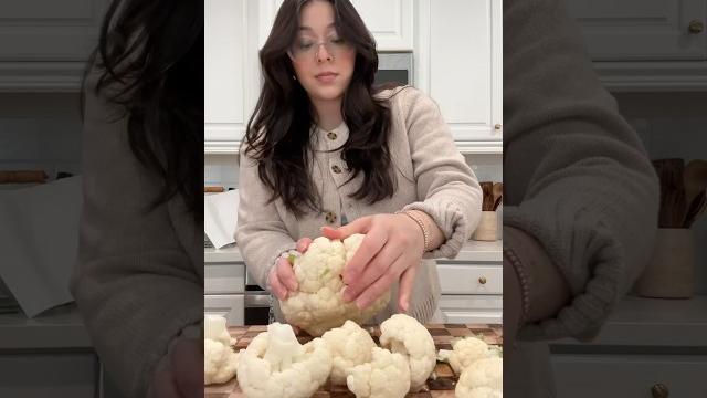 A good way to cool cauliflower! A good way to cool cauliflower!