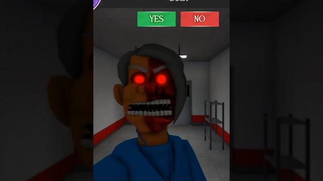 Toby's hospital scary obby jumpscare #shorts Toby's hospital scary obby jumpscare #shorts