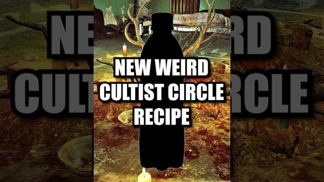 Weird new cultist circle recipe found Weird new cultist circle recipe found