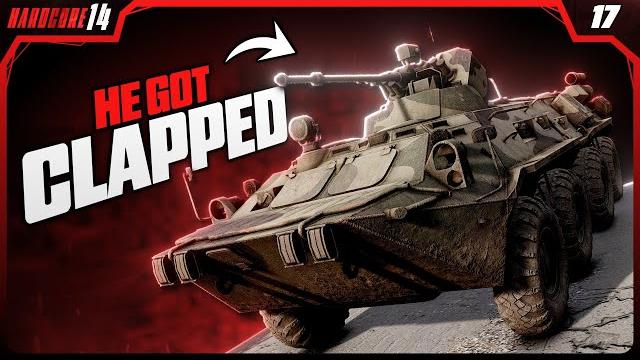 The btr clapped him - hardcore s14 - #017 - escape from tarkov The btr clapped him - hardcore s14 - #017 - escape from tarkov