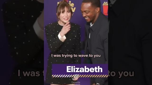 Elizabeth olsen realizing what she said Elizabeth olsen realizing what she said