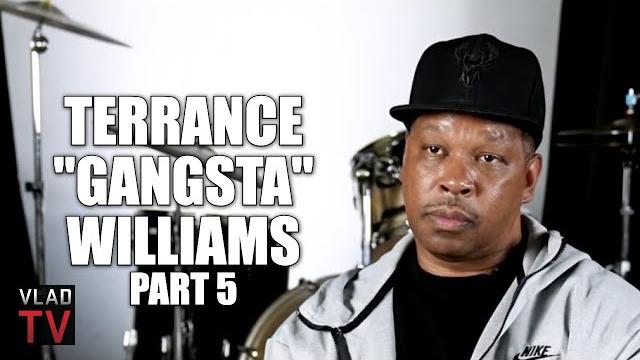 Terrance "gangsta" williams on kid cudi being called a rat & why diddy isn't snitching (part 5) Terrance "gangsta" williams on kid cudi being called a rat & why diddy isn't snitching (part 5)