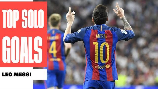 Top 25 solo goals lionel messi laliga santander Top 25 solo goals lionel messi laliga santander