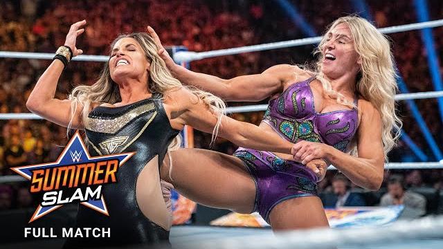 Full match - charlotte flair vs. trish stratus: summerslam 2019 Full match - charlotte flair vs. trish stratus: summerslam 2019