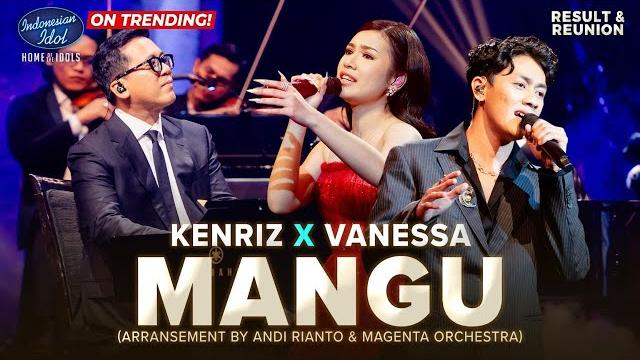 Kenriz x vanessa zee x andi rianto - mangu (fourtwnty) - result & reunion - indonesian idol 2025 Kenriz x vanessa zee x andi rianto - mangu (fourtwnty) - result & reunion - indonesian idol 2025