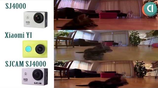 Xiaomi yi vs sjcam sj4000 vs sj4000 (fake) Xiaomi yi vs sjcam sj4000 vs sj4000 (fake)