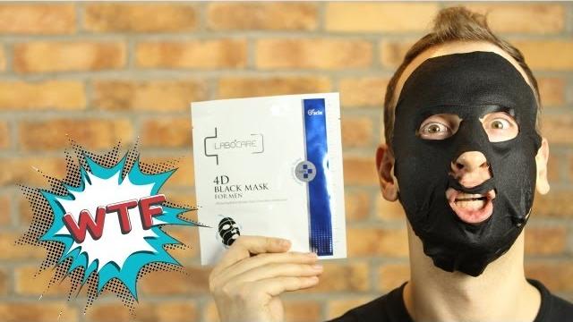 Wtf korea - 4d black face mask Wtf korea - 4d black face mask