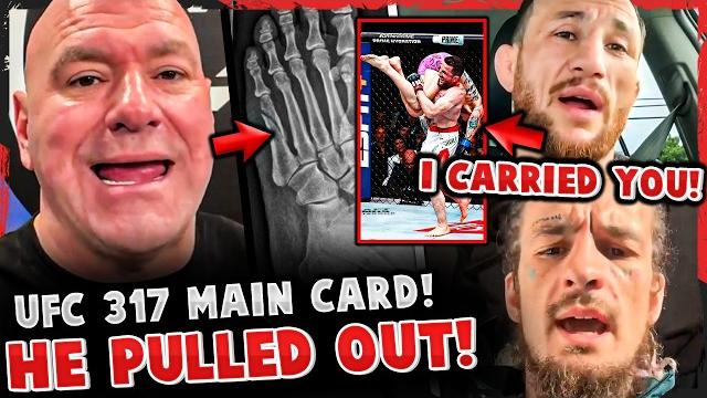 Ufc 317 main card fighter pulls out! merab trolls sean o'malley for loss! yair & diego heated! Ufc 317 main card fighter pulls out! merab trolls sean o'malley for loss! yair & diego heated!