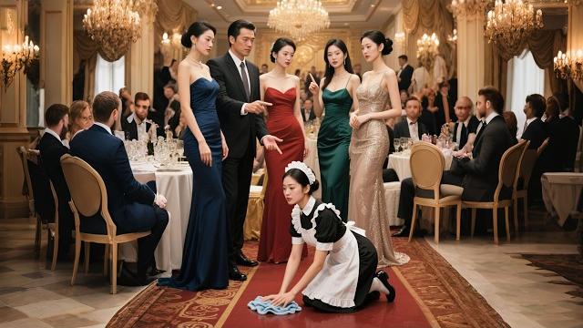 The cleaner is the ceo's fiancée, and the person who bullied her kneels down and begs for mercy! The cleaner is the ceo's fiancée, and the person who bullied her kneels down and begs for mercy!