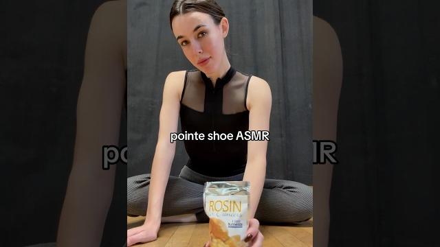 Pointe shoe asmr 🩰 Pointe shoe asmr 🩰