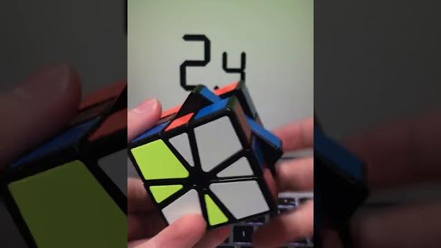 Square-1 rubik’s cube solved fast in 22 seconds! Square-1 rubik’s cube solved fast in 22 seconds!