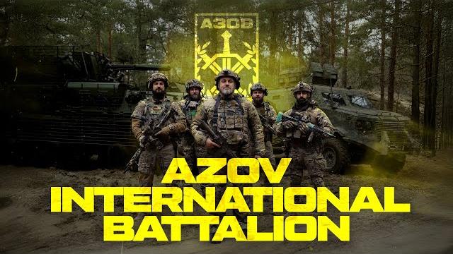 Azov international battalion. announce of the creation Azov international battalion. announce of the creation