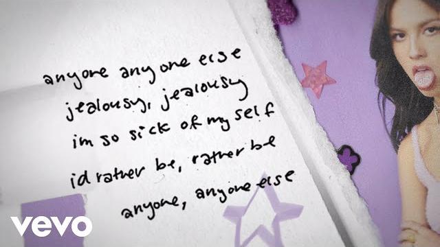 Olivia rodrigo - jealousy, jealousy (lyric video) Olivia rodrigo - jealousy, jealousy (lyric video)