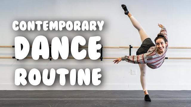 Beginning contemporary dance- follow along routine Beginning contemporary dance- follow along routine