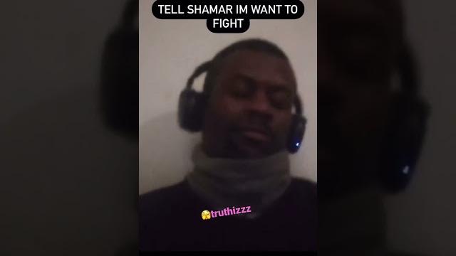 Larry sick and coming for shamar now Larry sick and coming for shamar now