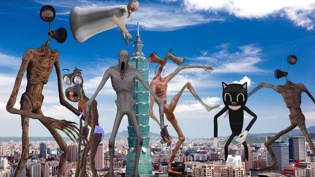 Siren head vs cartoon cat & huggy wuggy & scp 096 & granny in real life | siren head movie Siren head vs cartoon cat & huggy wuggy & scp 096 & granny in real life | siren head movie