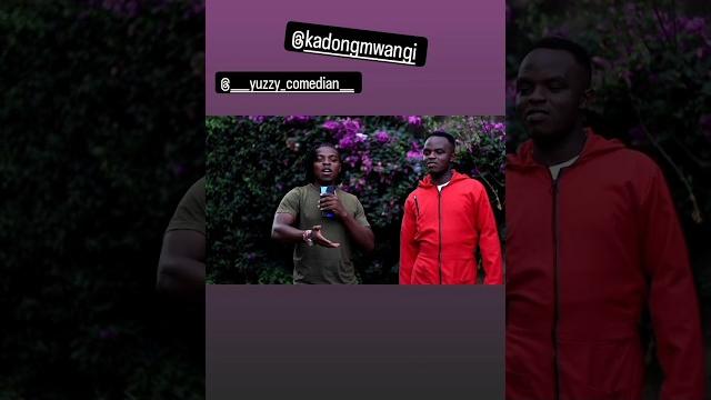 @kadongmwangi come tomorrow wee @kadongmwangi come tomorrow wee