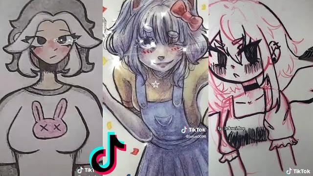 Alt drawing tiktoks - new art compilation #6 Alt drawing tiktoks - new art compilation #6