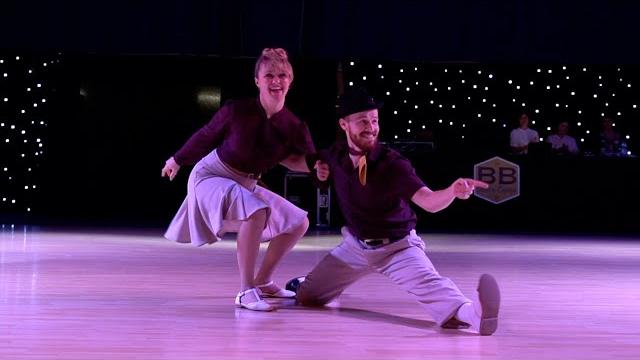 Swing dance performance by sondre & tanya Swing dance performance by sondre & tanya