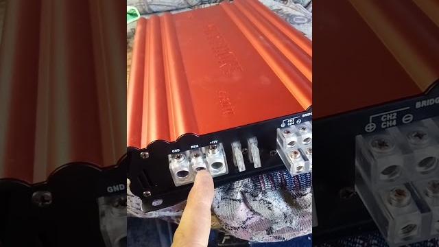 Установка усилителя Установка усилителя