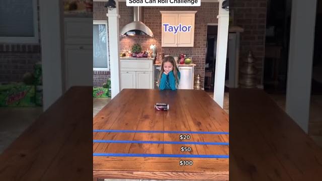 Soda can roll challenge! #familythings #family #challenge #familygames #competition #fun #game #fa Soda can roll challenge! #familythings #family #challenge #familygames #competition #fun #game #fa
