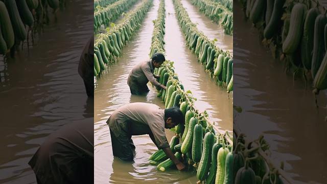 Amazing cucumber farming #farming #usafarming Amazing cucumber farming #farming #usafarming