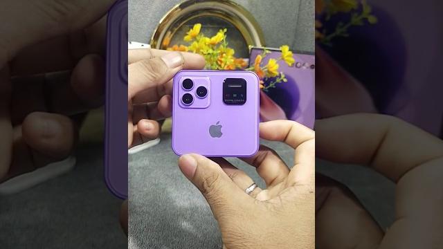 Fake iphone flip #shorts #iphone #apple Fake iphone flip #shorts #iphone #apple