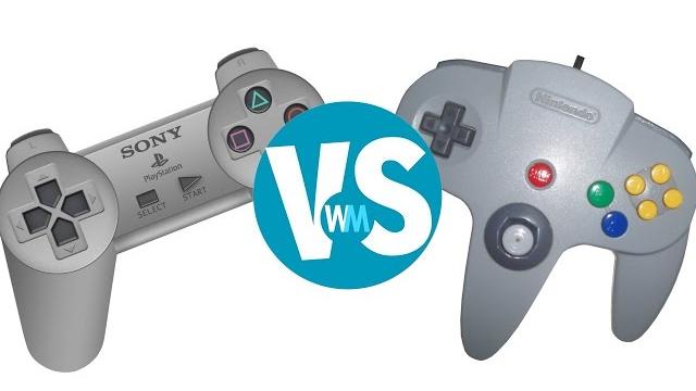 Nintendo 64 vs playstation one Nintendo 64 vs playstation one