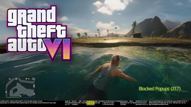 Gta 6 - leaked water physics in trailer 2 Gta 6 - leaked water physics in trailer 2