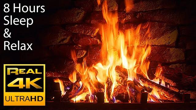The best 4k relaxing fireplace with crackling fire sounds 8 hours no music 4k uhd tv screensaver The best 4k relaxing fireplace with crackling fire sounds 8 hours no music 4k uhd tv screensaver
