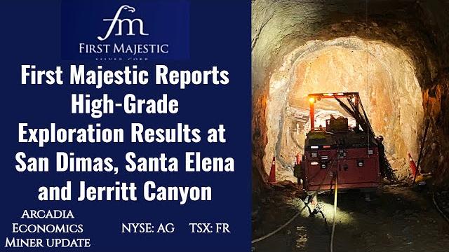 First majestic reports high-grade exploration results at san dimas, santa elena and jerritt canyon First majestic reports high-grade exploration results at san dimas, santa elena and jerritt canyon
