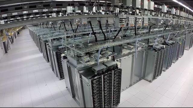 Inside a google data center Inside a google data center