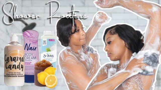 Shower routine | hair removal | full body care Shower routine | hair removal | full body care